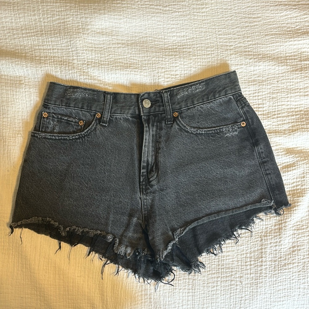 BDG girlfriend high-rise denim shorts